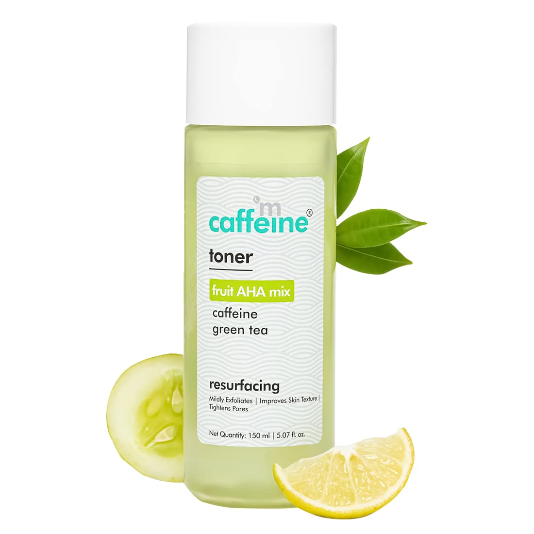 mCaffeine Green Tea Fruit AHA Toner Serum - Indicrest