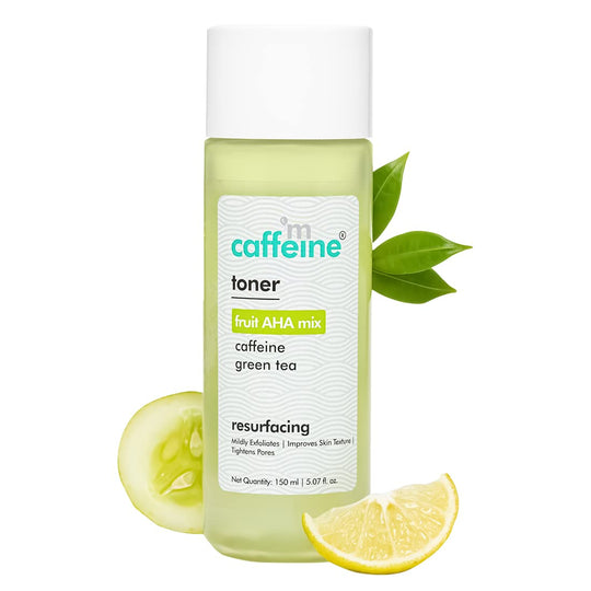 mCaffeine Green Tea Fruit AHA Toner Serum - Indicrest Buy at Indicrest
