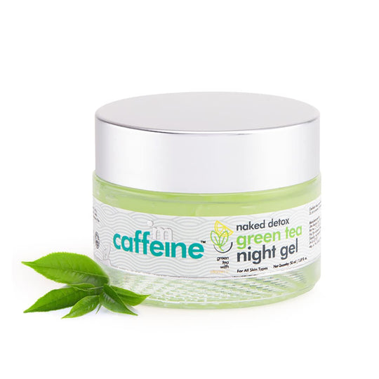 mCaffeine Green Tea Night Gel (50 ml) - Indicrest Buy at Indicrest