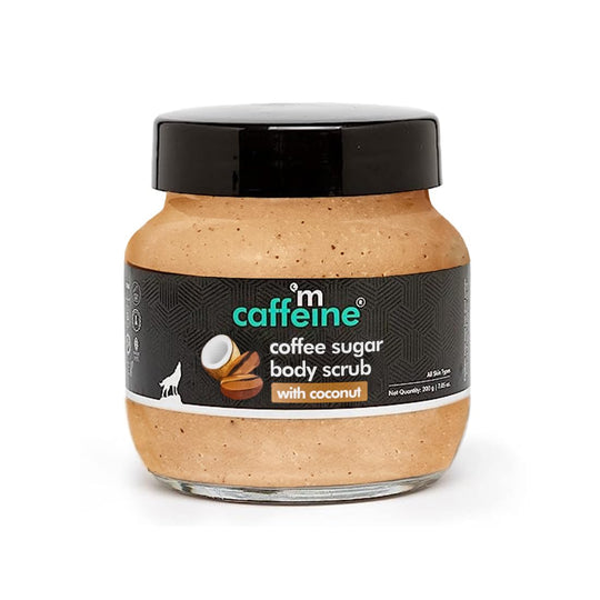 mCaffeine Sugar Body Scrub with Coconut - Indicrest Buy at Indicrest