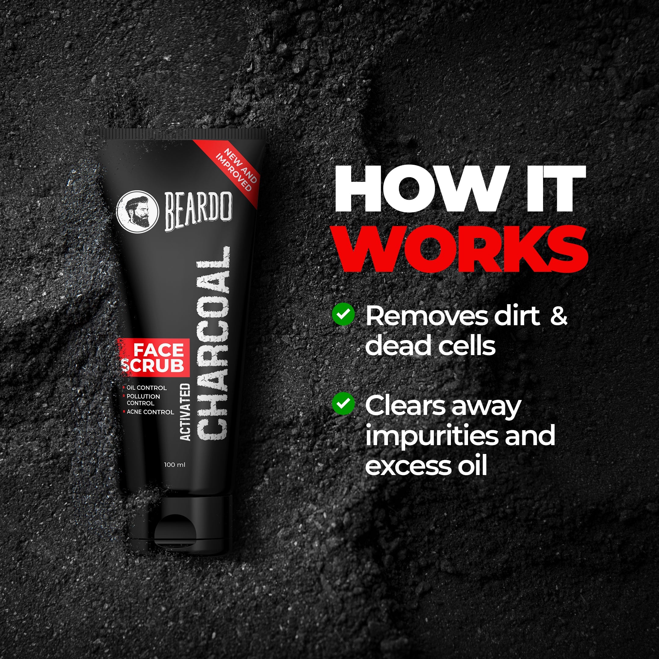 Beardo The Dirty Charcoal Combo - Image 8 - Buy from Indicrest