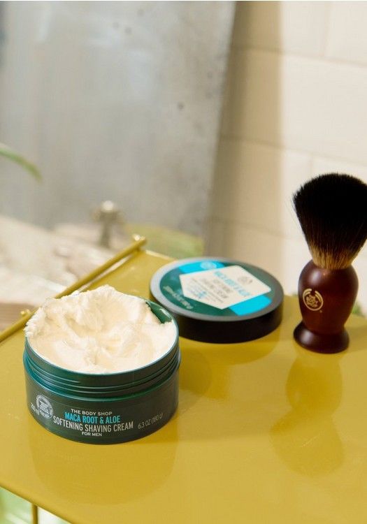 The Body Shop Maca Root & Aloe Softening Shaving Cream For Men, 200ml Buy at Indicrest Image 3