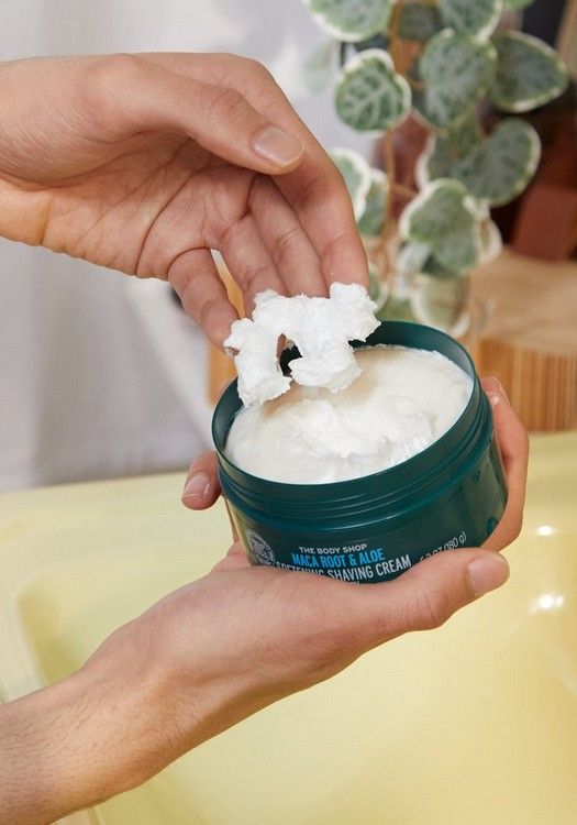 The Body Shop Maca Root & Aloe Softening Shaving Cream For Men, 200ml Buy at Indicrest Image 4