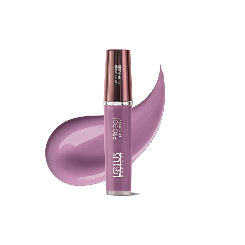Lotus Herbals Proedit Lip Plumper + Gloss, Clearglass, 8ml