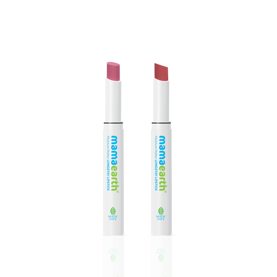 Mamaearth Matte Made in Heaven Lipstick Combo, 2g + 2g - Buy from Indicrest