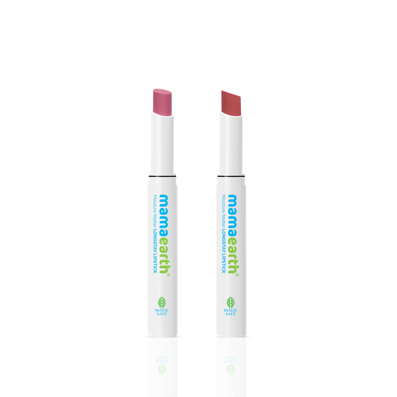Mamaearth Matte Made in Heaven Lipstick Combo, 2g + 2g - Buy from Indicrest