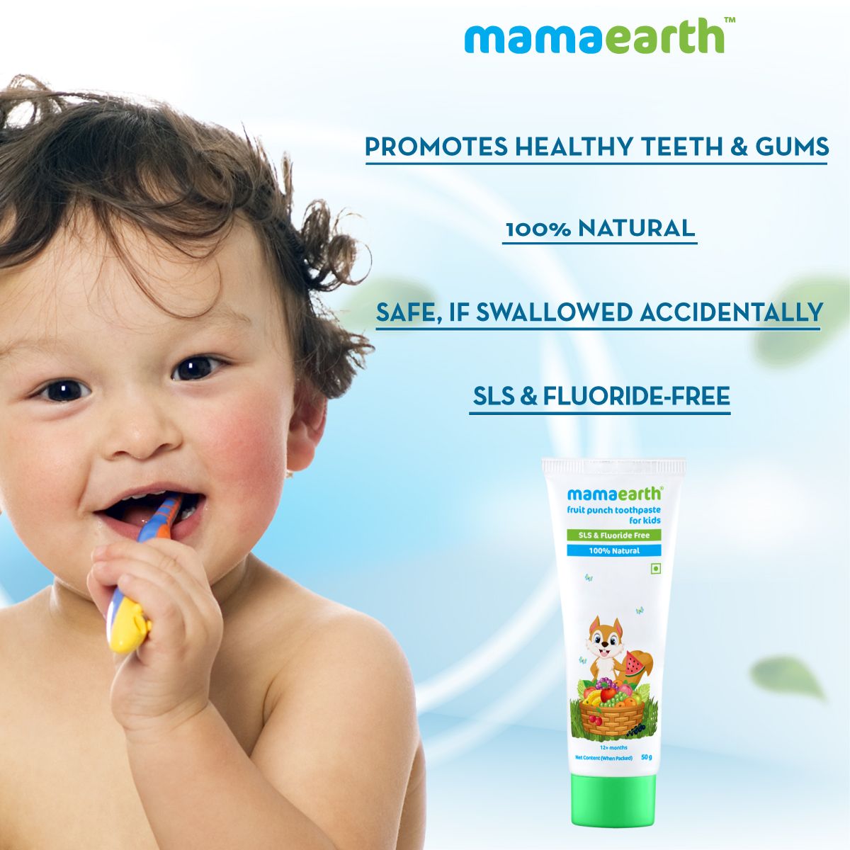Mamaearth Fruit Punch Toothpaste - Image 4 - Buy from Indicrest