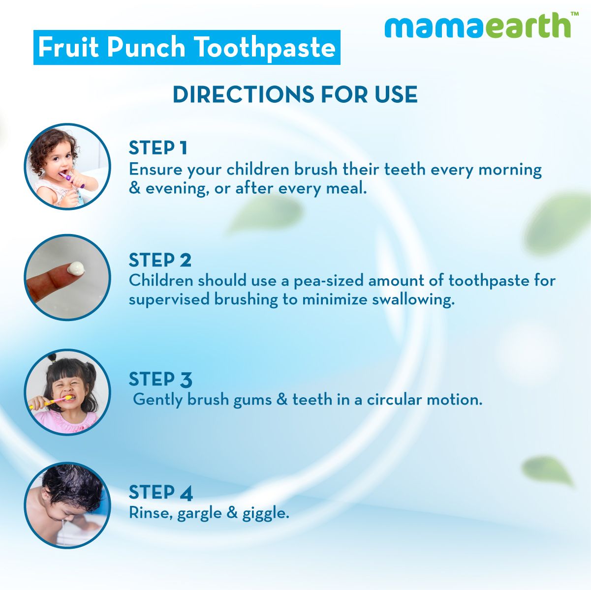 Mamaearth Fruit Punch Toothpaste - Image 7 - Buy from Indicrest
