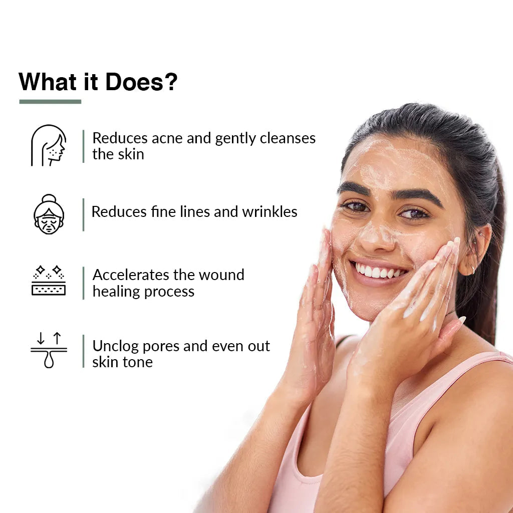 Fixderma Mandefix Foaming Face Cleanser | A mild exfoliating cleanser for acne prone skin, 50ml - Image 3 - Buy from Indicrest