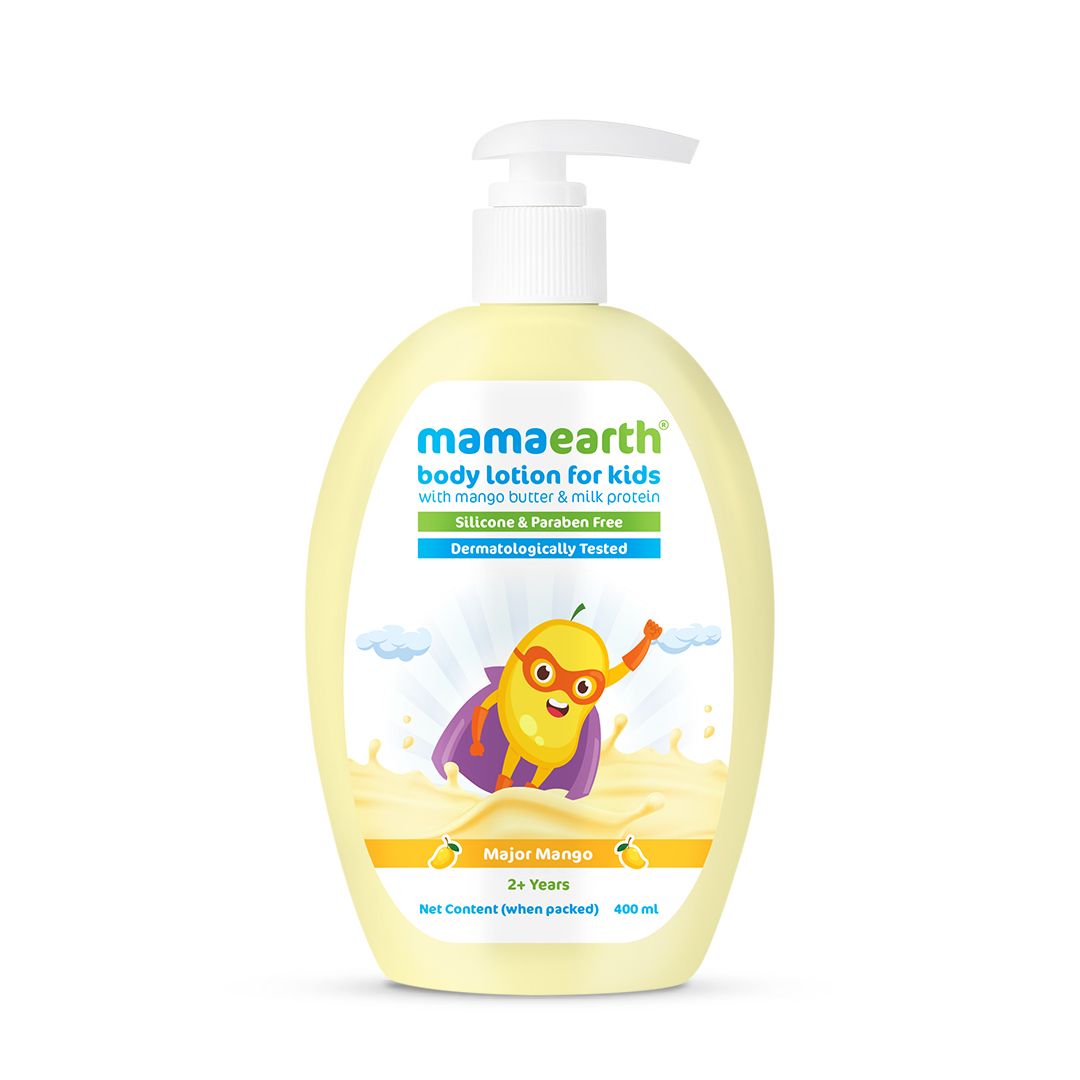 Mamaearth Major Mango Body Lotion For Kids with Mango Butter & Milk Protein, 400ml - Image 8 - Buy from Indicrest