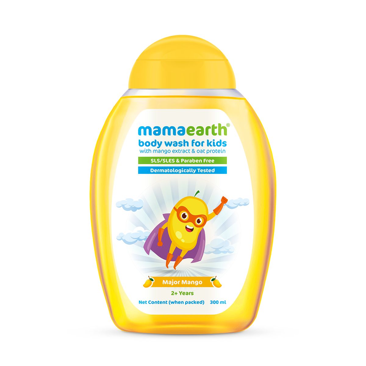 Mamaearth Major Mango Body Wash For Kids with Mango and Oat Protein, 300ml - Image 7 - Buy from Indicrest