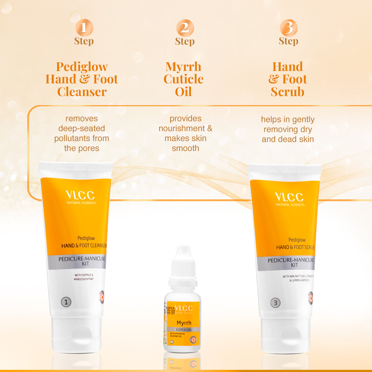 VLCC Salon Series Anti-Tan Facial Kit and Pedicure-Manicure Kit - Image 6 - Buy from Indicrest