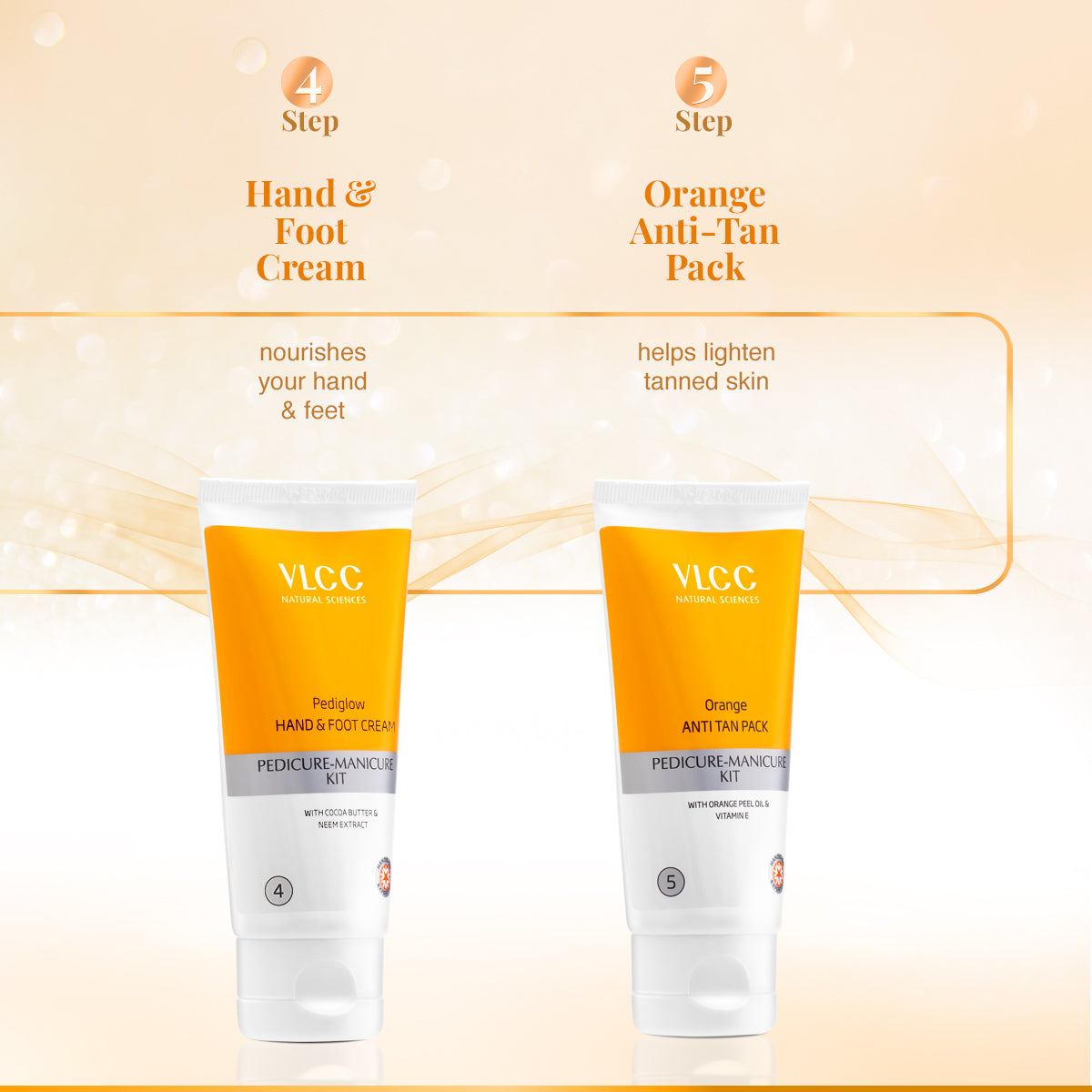 VLCC Salon Series Anti-Tan Facial Kit and Pedicure-Manicure Kit - Image 7 - Buy from Indicrest