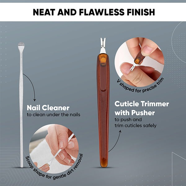 Vega Manicure Set (Set Of 8 Tools) - MS-08