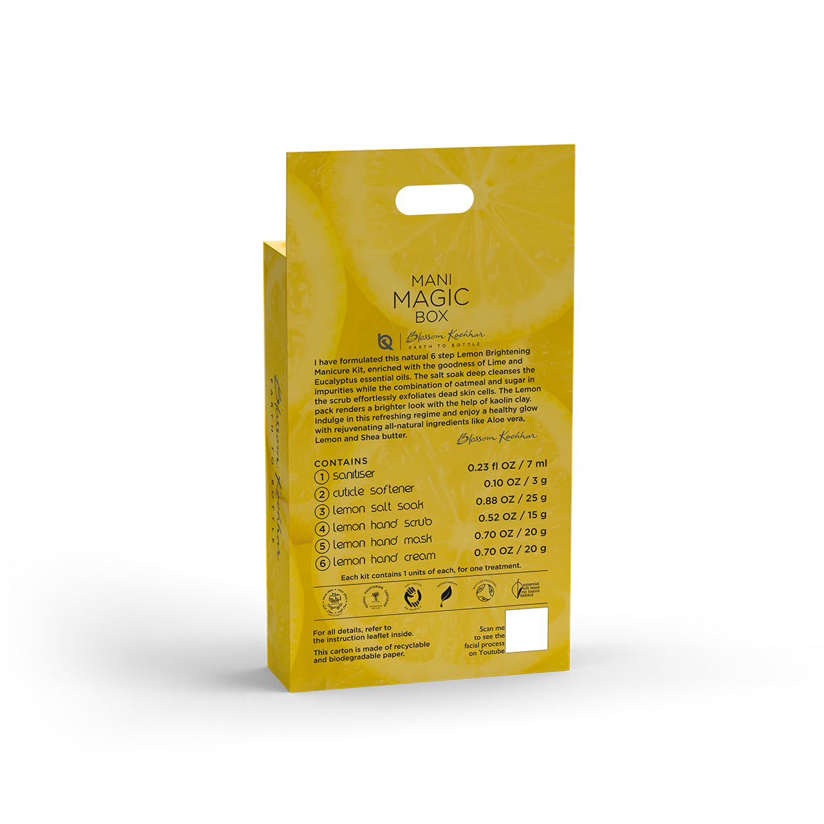 Aroma Magic Lemon Brightening Pedicure and Manicure Kit For Radiant Skin - Image 5 - Buy from Indicrest