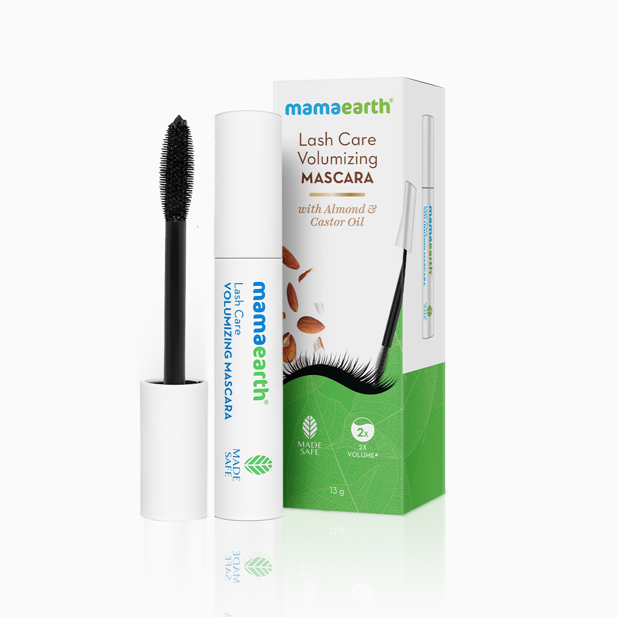 Mamaearth Lash Care Volumizing Mascara with Castor Oil & Almond Oil for 2X Instant Volume, 13g - Image 5 - Buy from Indicrest