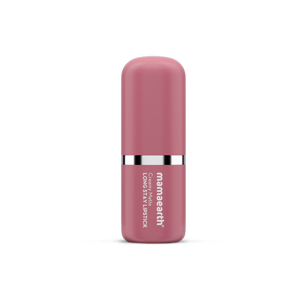 Mamaearth Creamy Matte Long Stay Lipstick with Murumuru Butter and Vitamin E, 4.2g | Mauve Bloom - Image 8 - Buy from Indicrest