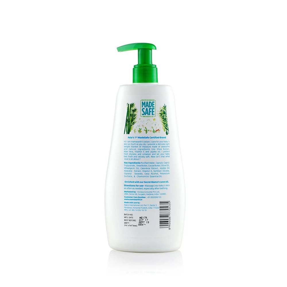 Mamaearth Moisturizing Daily Lotion For Babies, 400ml - Image 2 - Buy from Indicrest