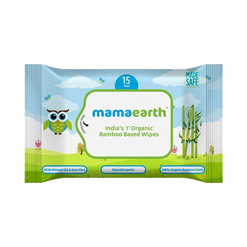 Mamaearth Baby Wipes Travel, Pack of 15 Pcs - Buy from Indicrest