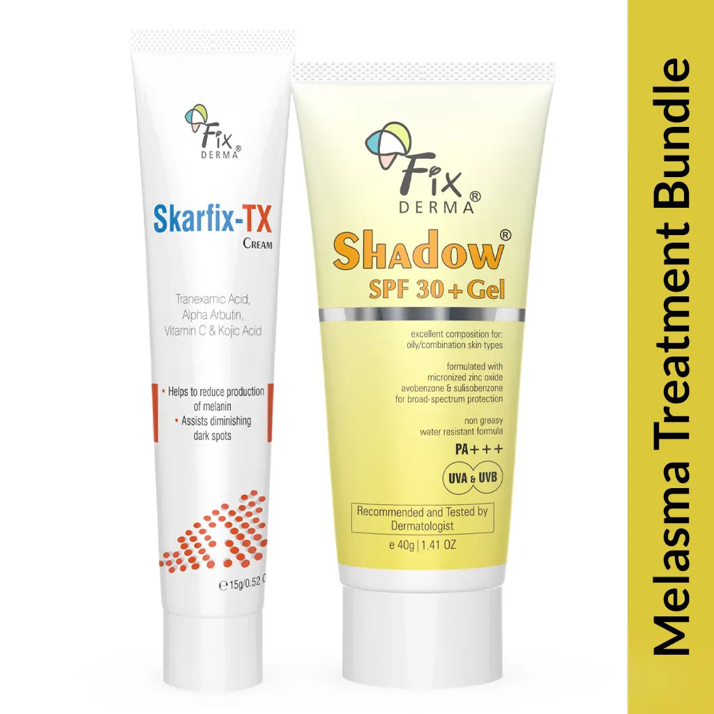 Fixderma Melasma Treatment Bundle | A well-rounded treatment to help fade melasma, Cream 15g + Sunscreen 40g - Image 5 - Buy from Indicrest