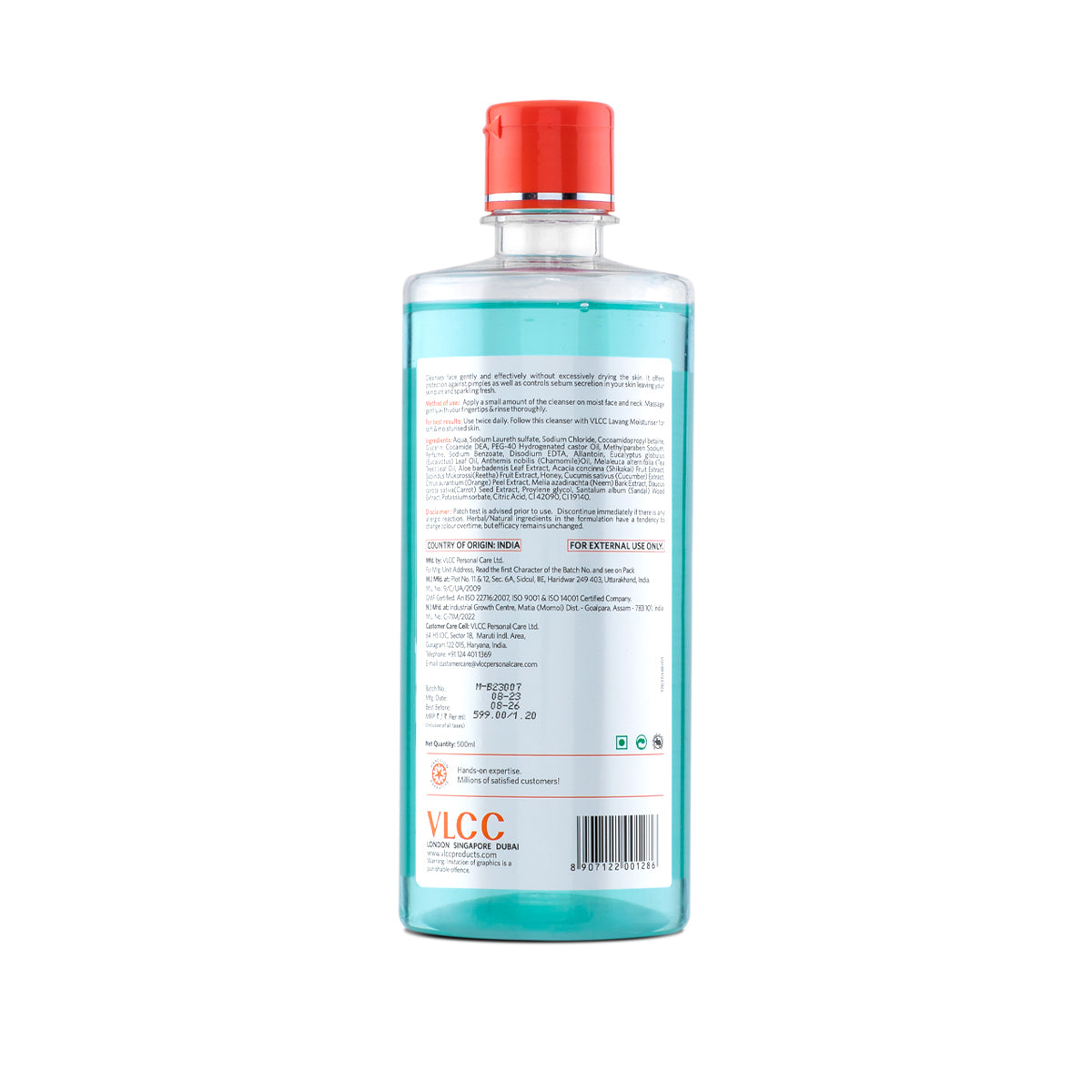 VLCC Melia Face Wash  - 500 ml - Image 6 - Buy from Indicrest