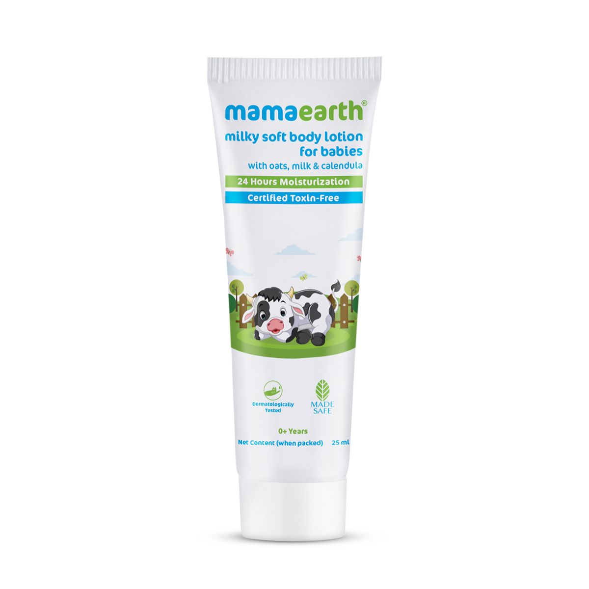 Mamaearth Milky Soft Body Lotion for Babies with Oats, Milk & Calendula, 25ml - Image 7 - Buy from Indicrest