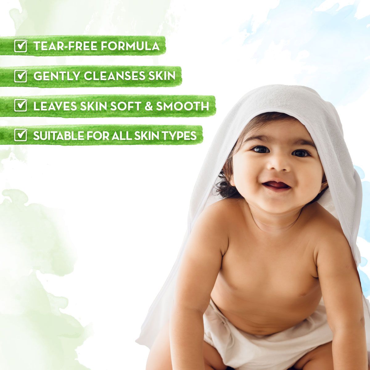 Mamaearth Milky Soft Body Wash for Babies with Oats, Milk and Calendula, 25ml - Image 2 - Buy from Indicrest