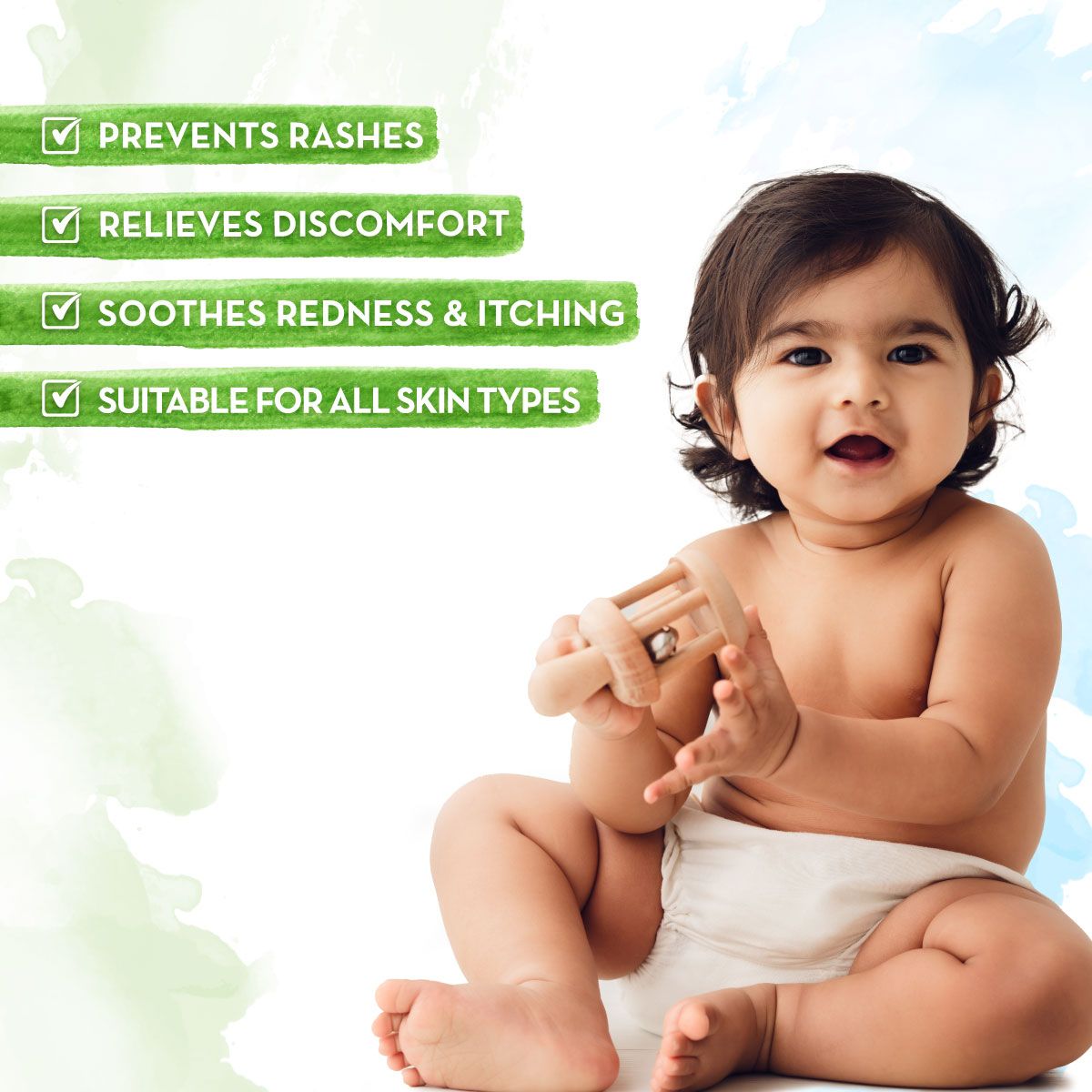 Mamaearth Milky Soft Diaper Rash Cream for Babies, 50g - Image 2 - Buy from Indicrest