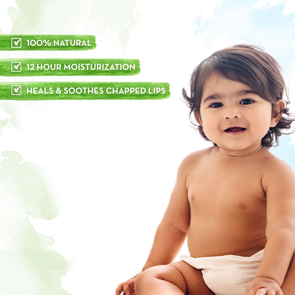 Mamaearth Milky Soft Natural Lip Balm for Babies with Oats, Milk & Calendula, 4g - Image 2 - Buy from Indicrest