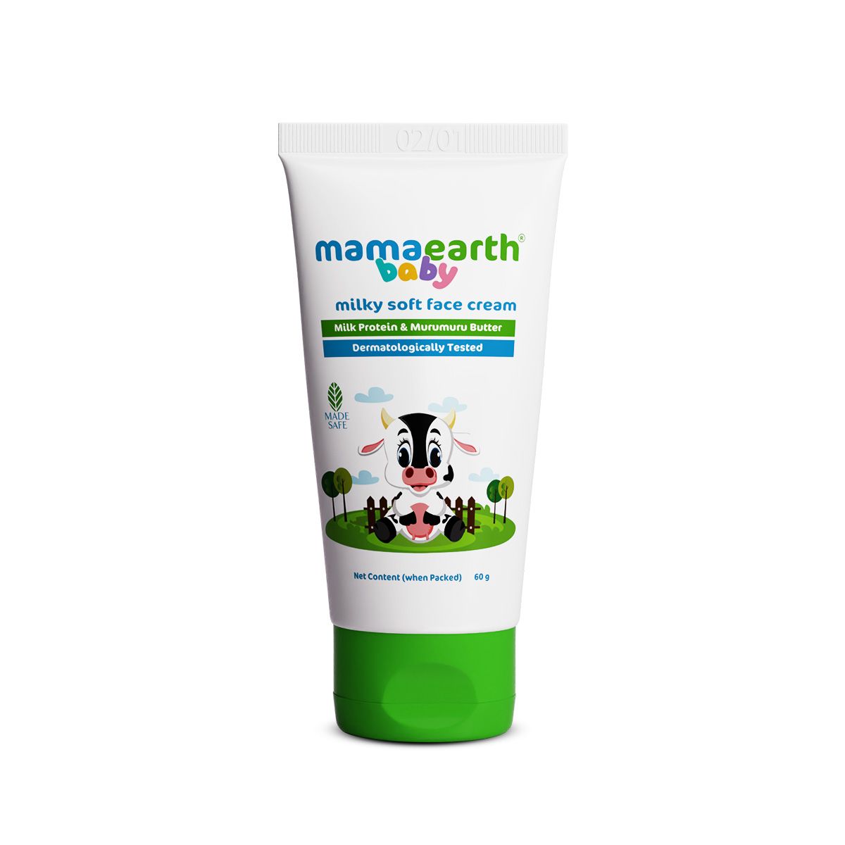 Mamaearth Milky Soft Face Cream With Murumuru Butter for Babies, 60g - Image 13 - Buy from Indicrest