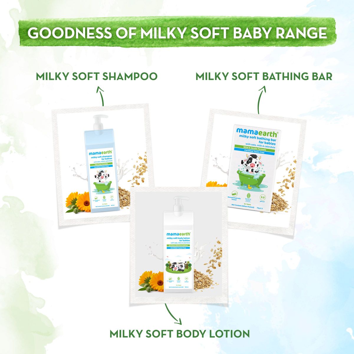 Mamaearth Milky Soft Natural Lip Balm for Babies with Oats, Milk & Calendula, 4g - Image 5 - Buy from Indicrest