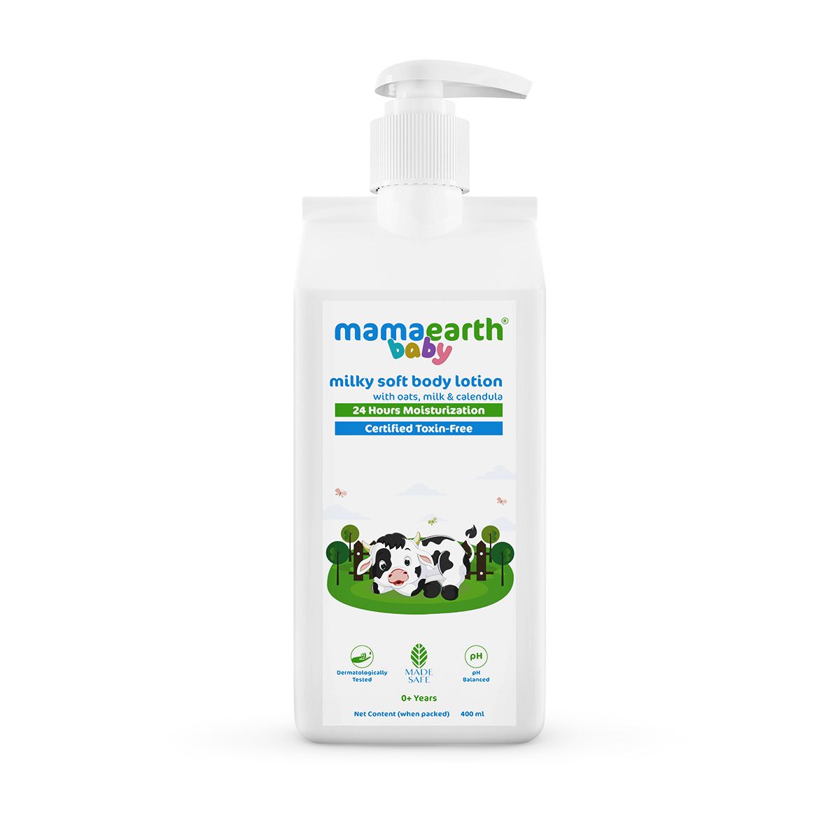 Mamaearth Milky Soft Body Lotion for Babies with Oats, Milk and Calendula, 400ml - Image 12 - Buy from Indicrest