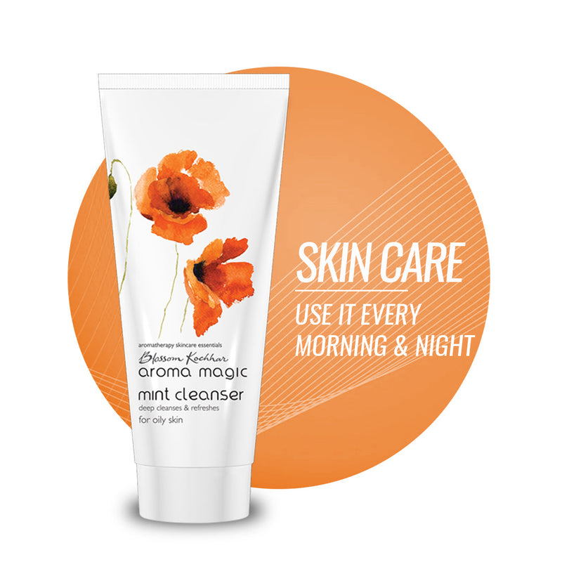Aroma Magic Mint Cleanser For Oily & Acne Prone Skin, 100g - Buy from Indicrest