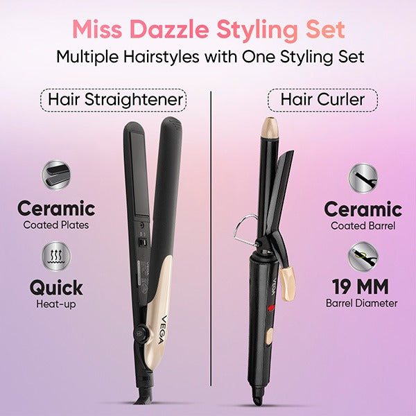 Vega Miss Dazzle Styling Set - VHSS-02