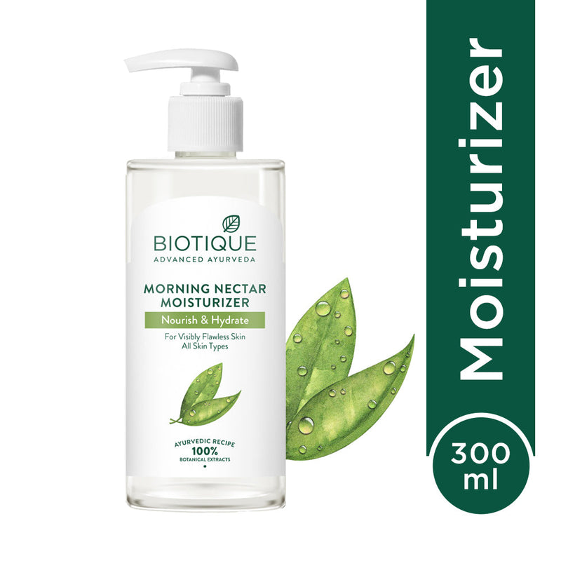 Biotique Morning Nectar Nourishing & Hydrate Moisturizer, 300ml - Buy from Indicrest