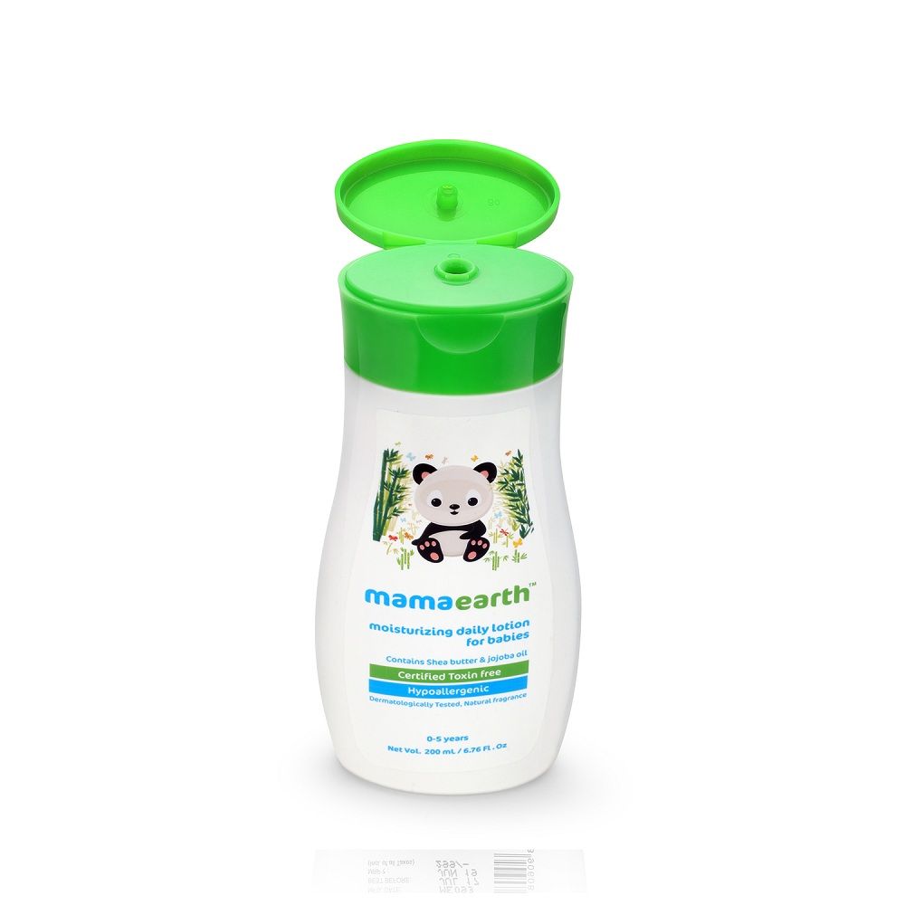 Mamaearth Moisturizing Daily Lotion For Babies, 200ml - Image 2 - Buy from Indicrest