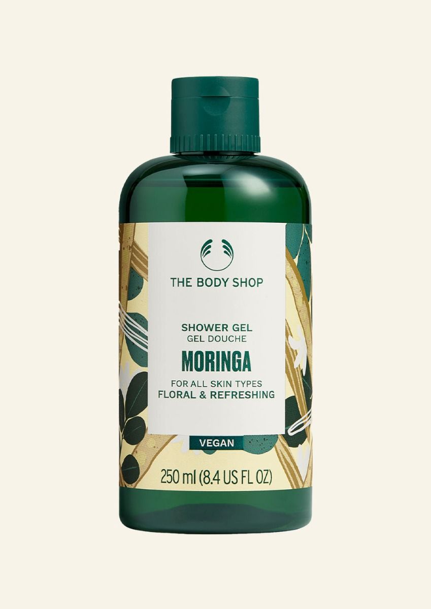 The Body Shop Shower Gel -Floral & Nutty Collection, 4pc