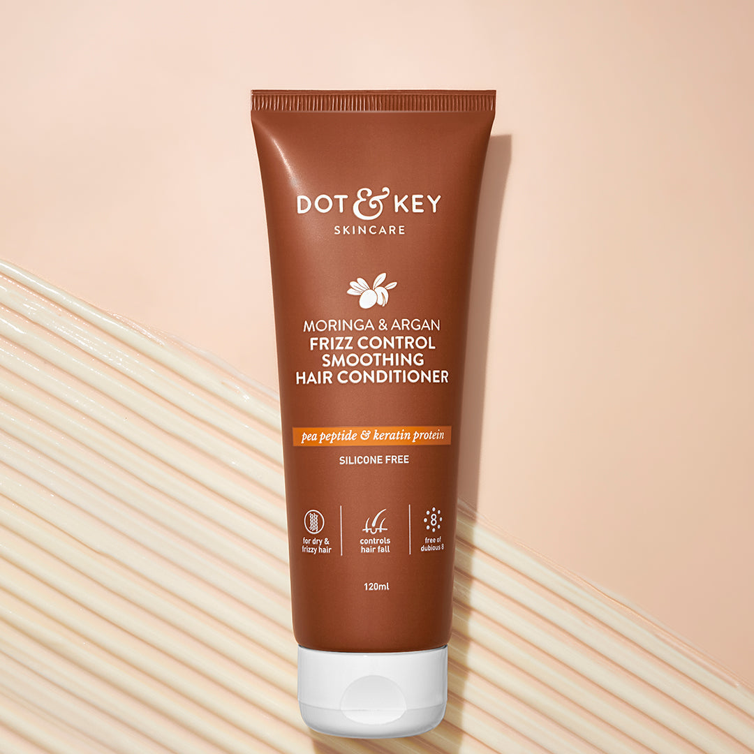 Dot & Key Moringa & Argan Frizz Control Hair Conditioner, 120ml