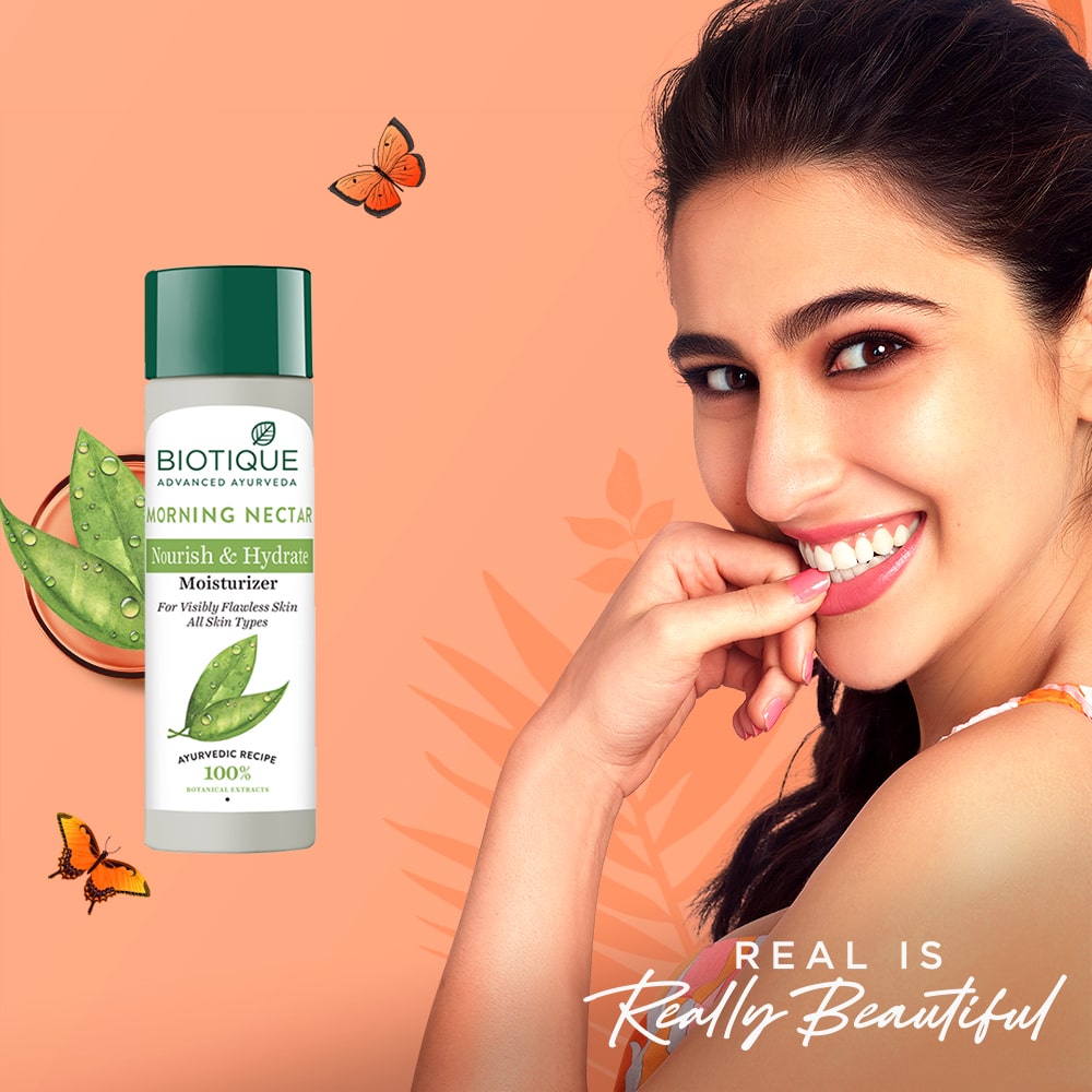 Biotique Morning Nectar Nourish & Hydrate Moisturizer, 190ml - Image 3 - Buy from Indicrest