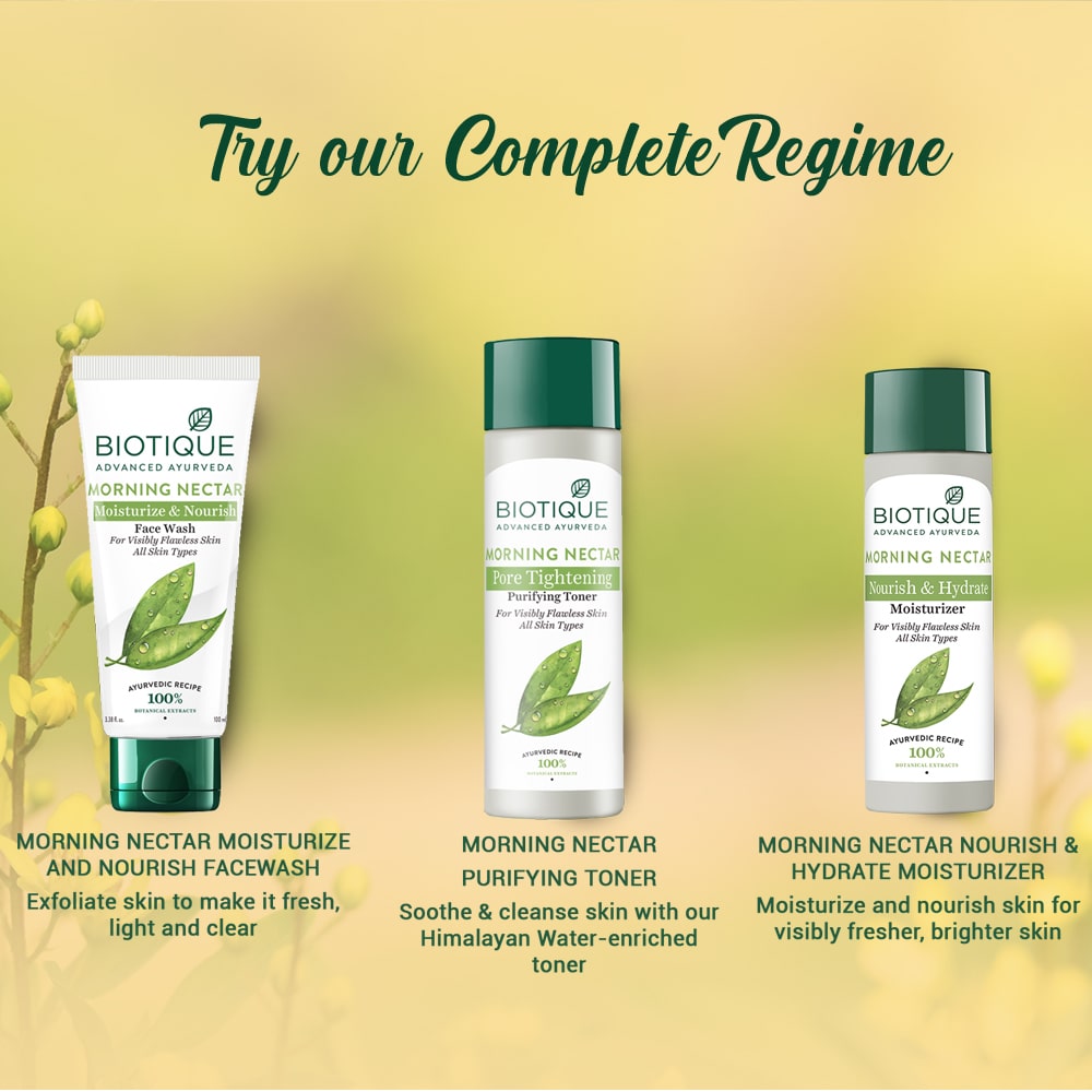 Biotique Morning Nectar Nourish & Hydrate Moisturizer, 190ml - Image 9 - Buy from Indicrest