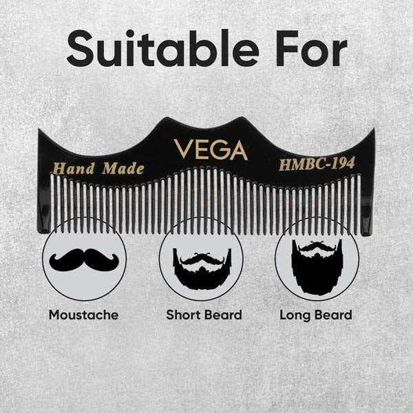 Vega Moustache Comb - HMBC-194