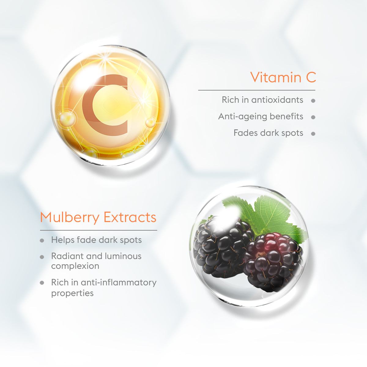 VLCC Vitamin C and Mulberry Serum Face Wash for AM and Aloe Vera Serum Face Wash for PM - Image 7 - Buy from Indicrest