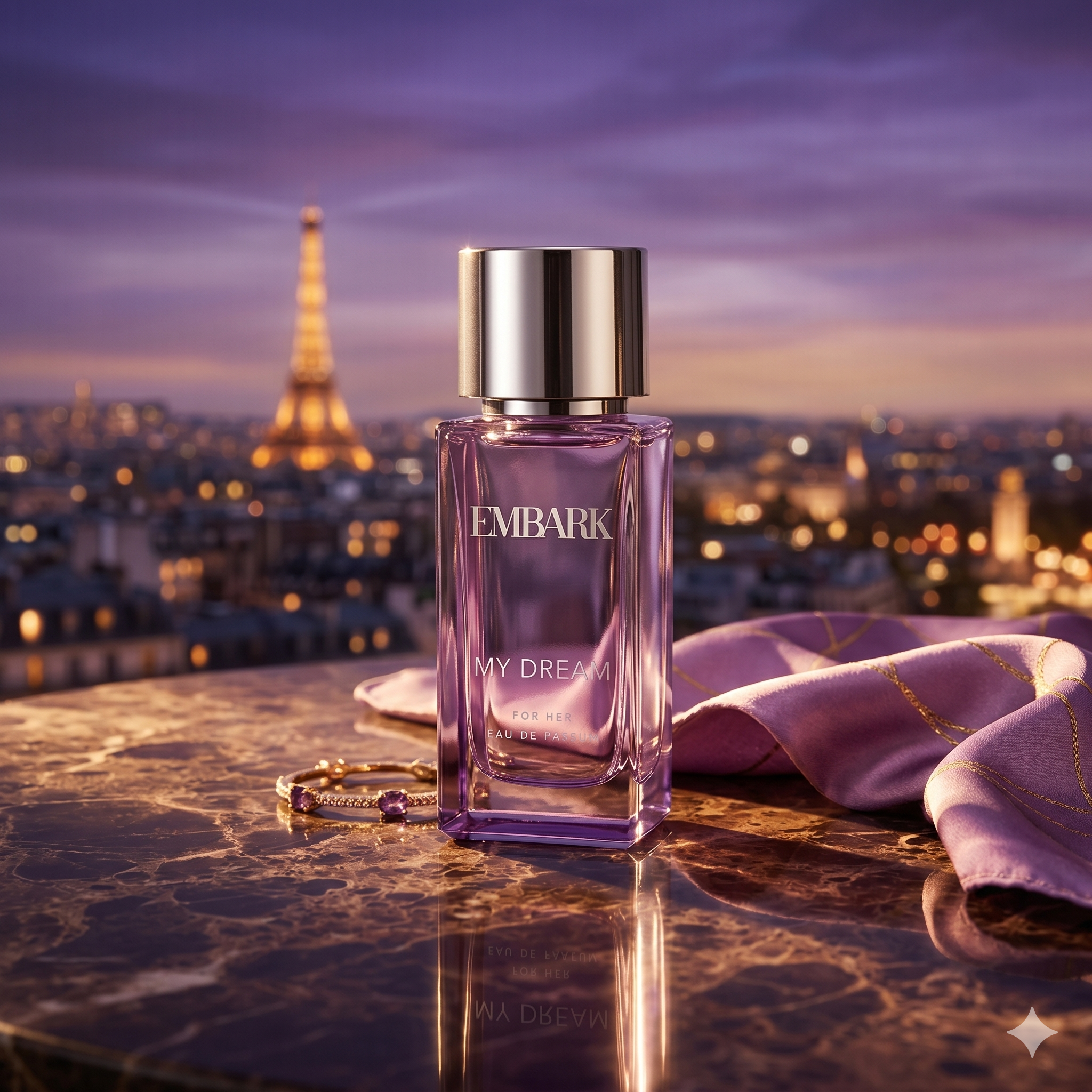 Embark Perfumes My Dream For Her - Eau De Parfum (EDP) FLORAL - ORIENTAL - WOODY, 100 ml