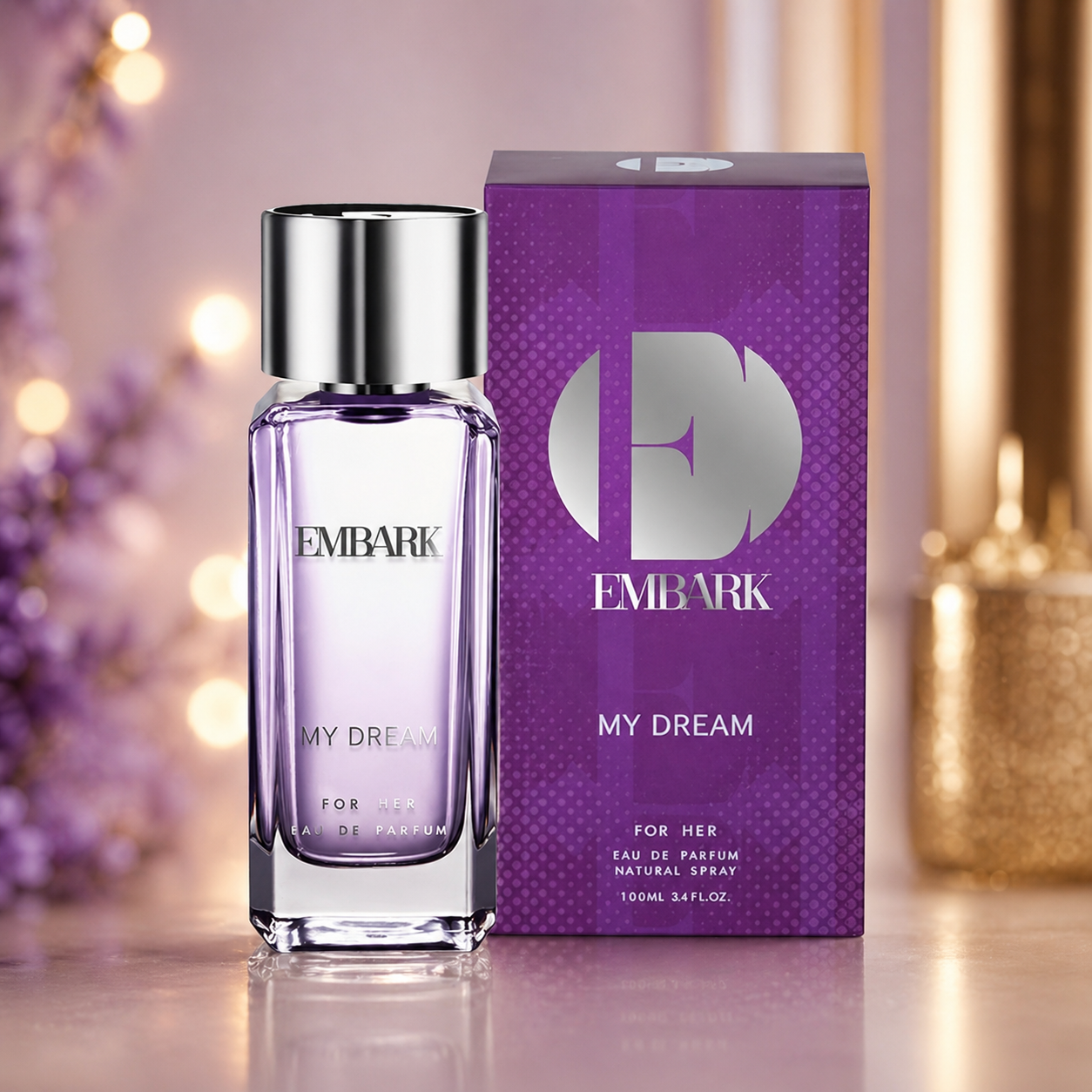 Embark Perfumes My Dream For Her - Eau De Parfum (EDP) FLORAL - ORIENTAL - WOODY, 30 ml