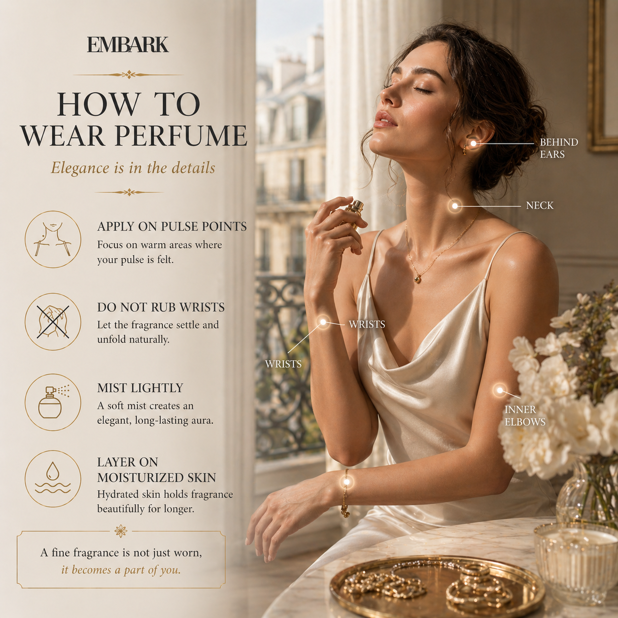 Embark Perfumes My Dream For Her - Eau De Parfum (EDP) FLORAL - ORIENTAL - WOODY, 30 ml