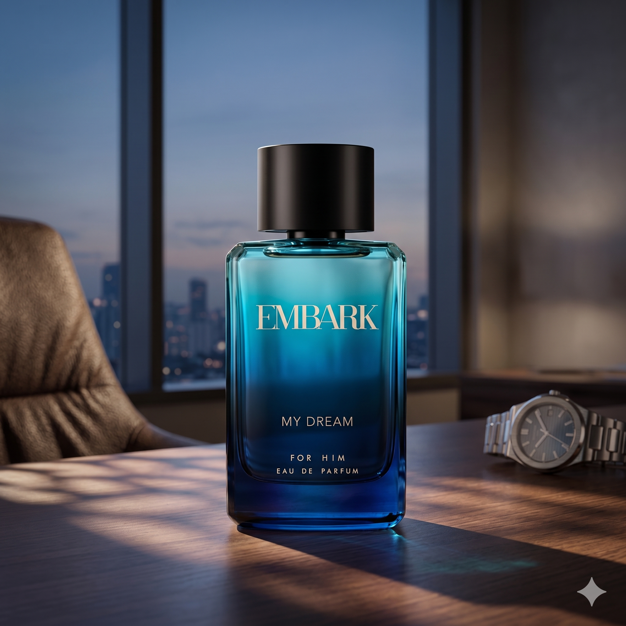 Embark Perfumes My Dream For Him - Eau De Parfum (EDP) WOODY - MARINE, 30 ml