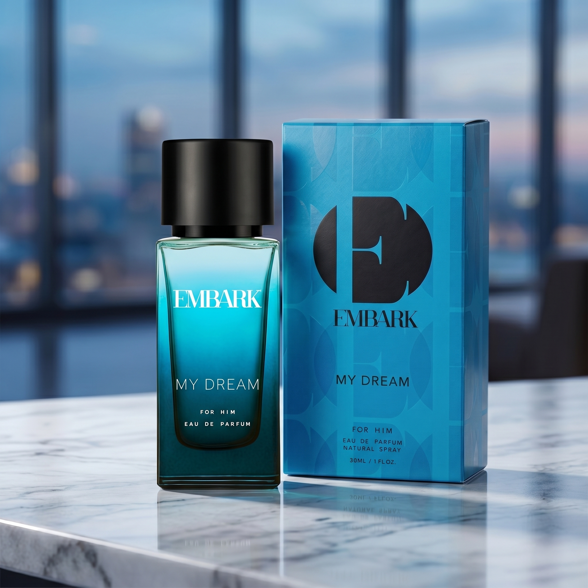 Embark Perfumes My Dream For Him - Eau De Parfum (EDP) WOODY - MARINE, 30 ml