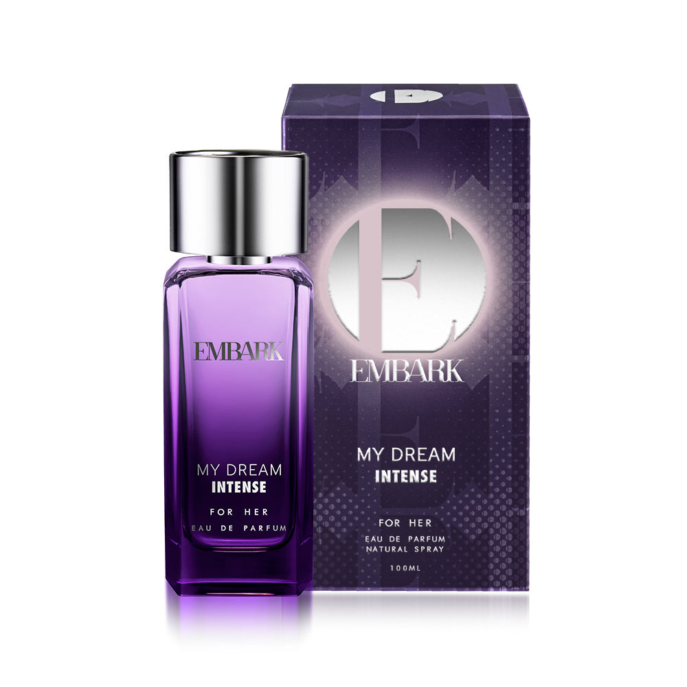 Embark Perfumes My Dream Intense For Her - Eau De Parfum (EDP) ORIENTAL - FLORAL - GOURMAND, 100 ml