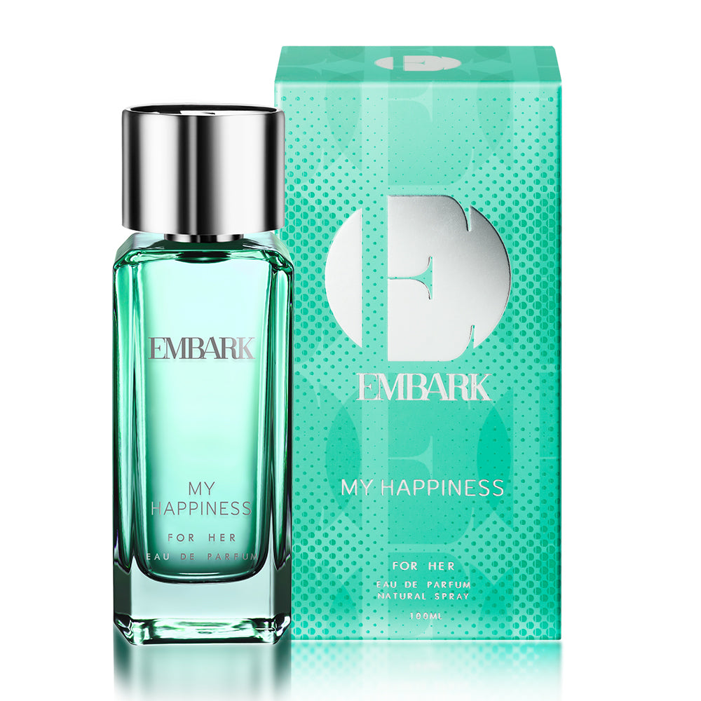 Embark Perfumes My Happiness For Her - Eau De Parfum (EDP) CITRUS - MARINE - FLORAL, 30 ml