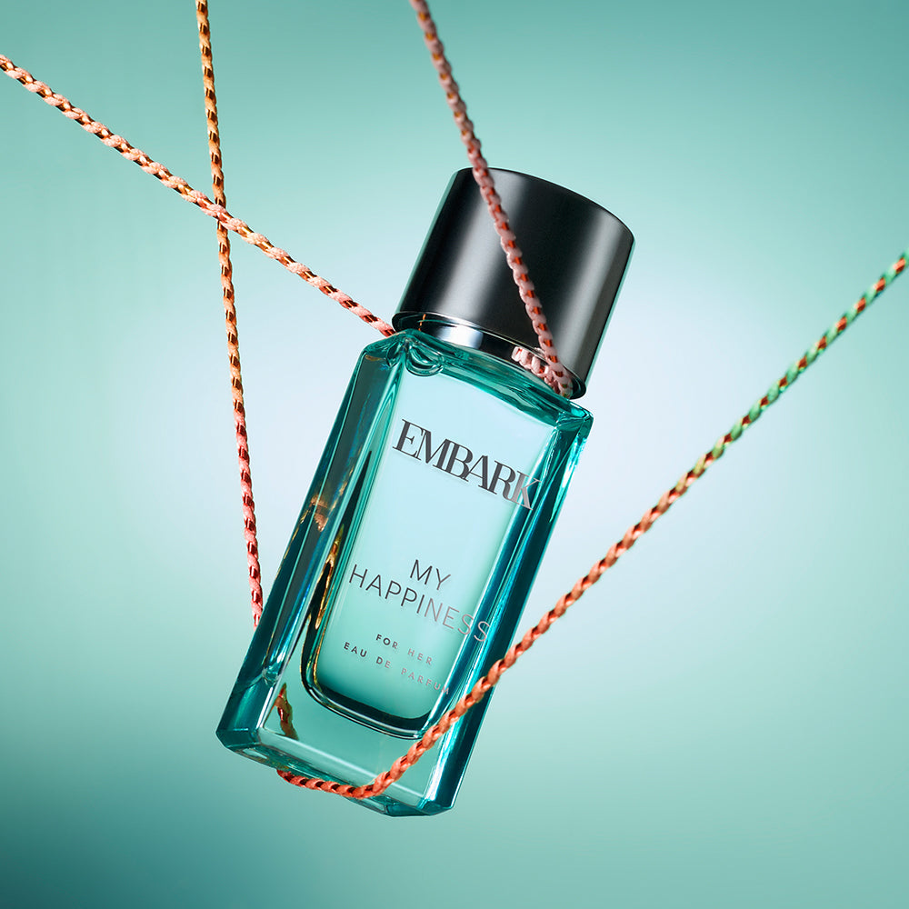 Embark Perfumes My Happiness For Her - Eau De Parfum (EDP) CITRUS - MARINE - FLORAL, 30 ml